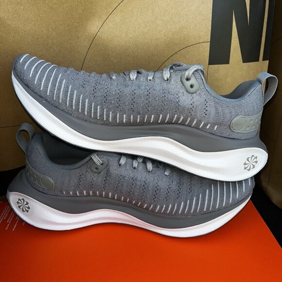 NEW Nike ReactX Infinity Run 4 Cool Grey White Gunsmoke FJ1221 008 Size 8.5